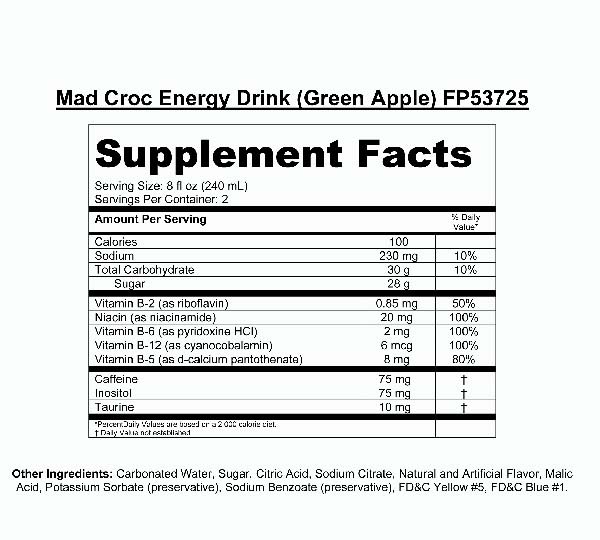Green Apple Ingredients